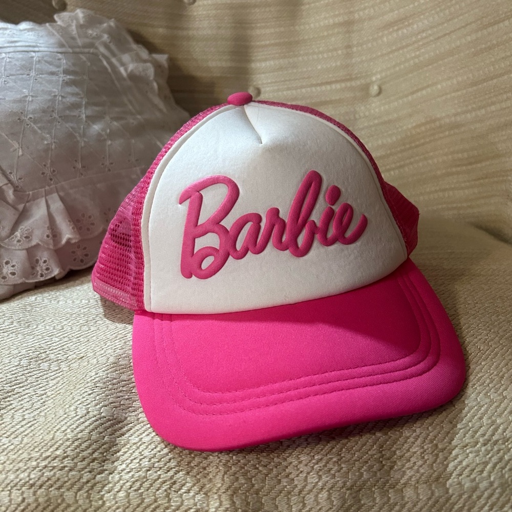 Barbie Pink and White hat